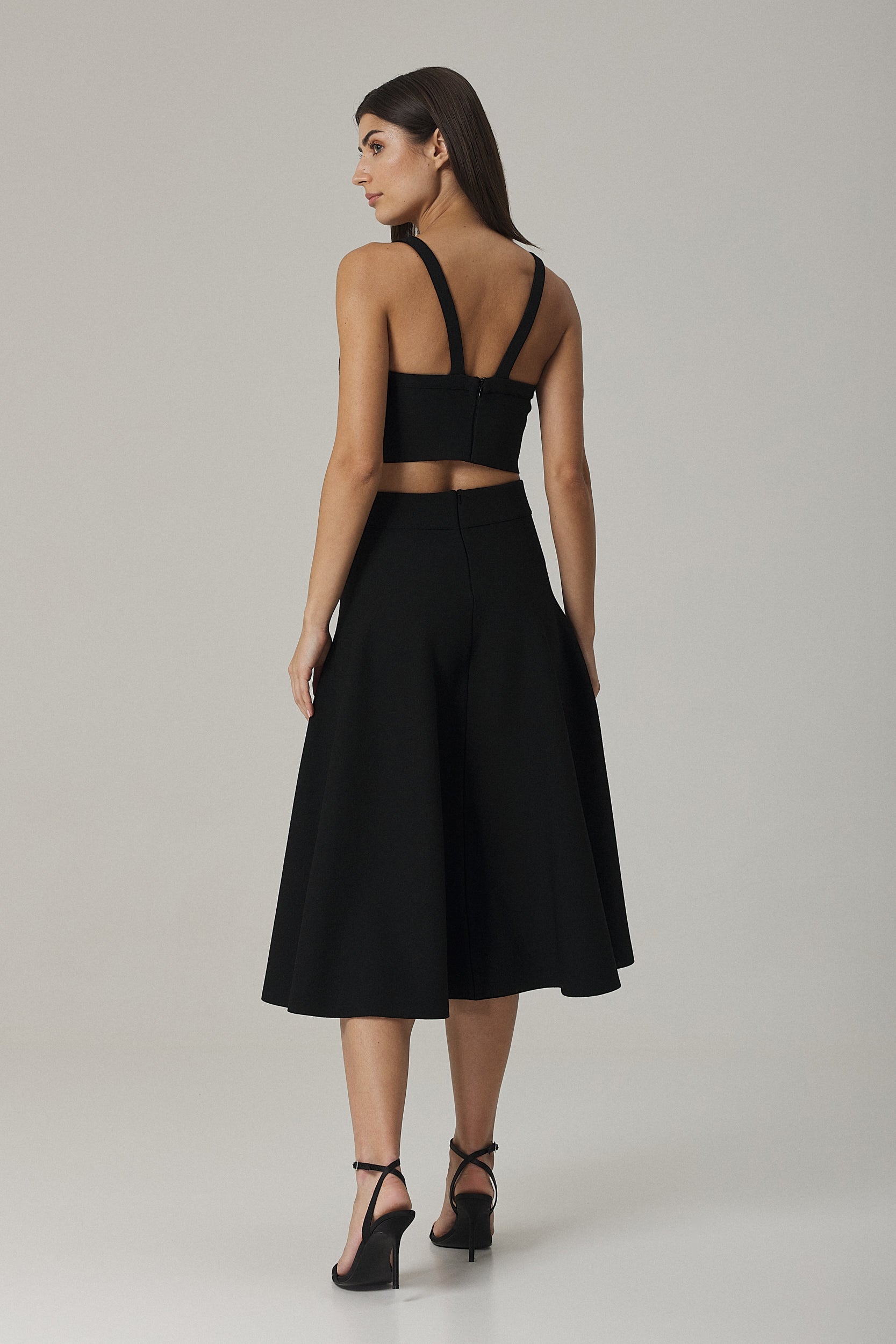 AMANDA KNITTED BRALETTE IN BLACK – Santicler