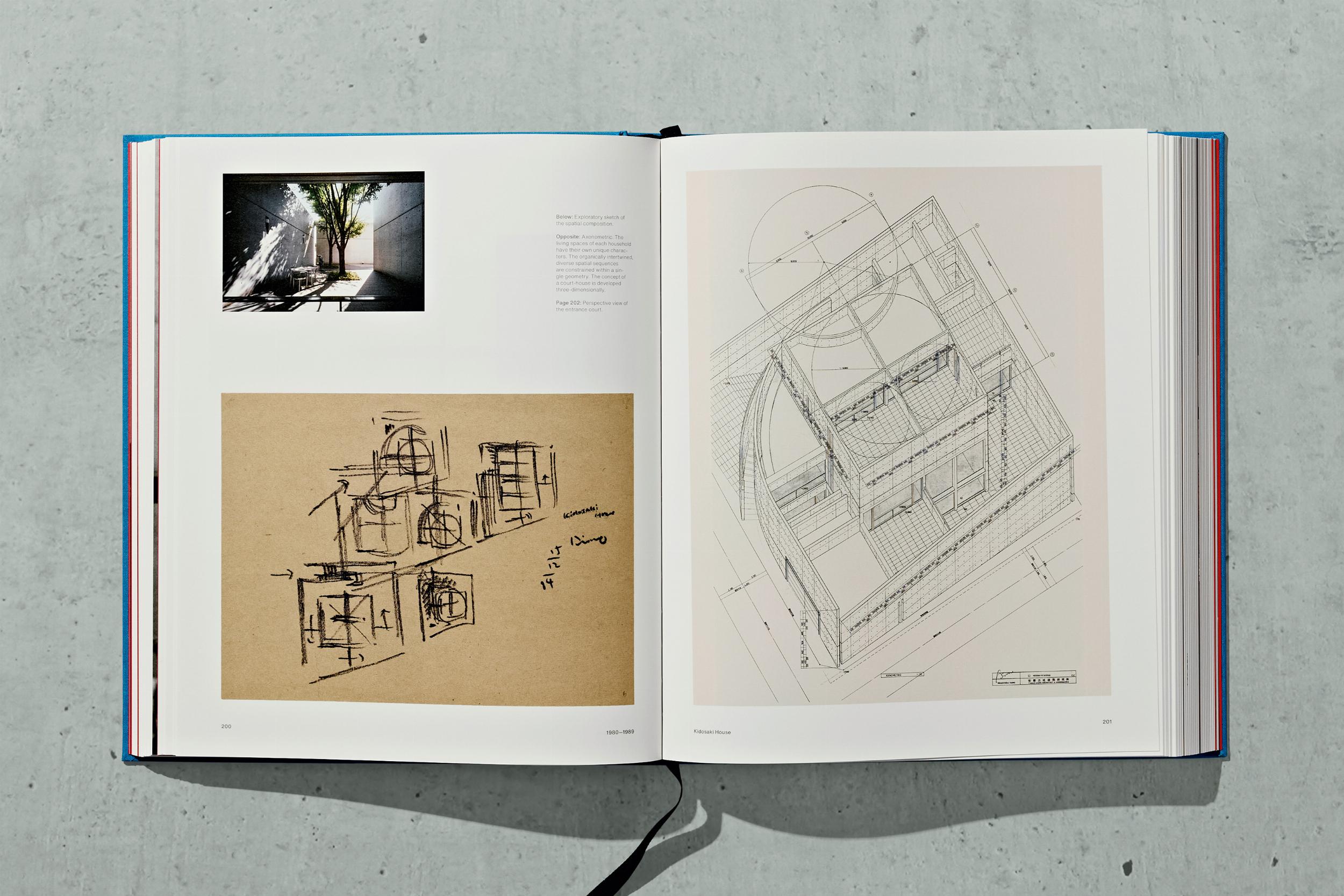 TASCHEN BOOKS - Tadao Ando Sketches, Drawings, and Architecture