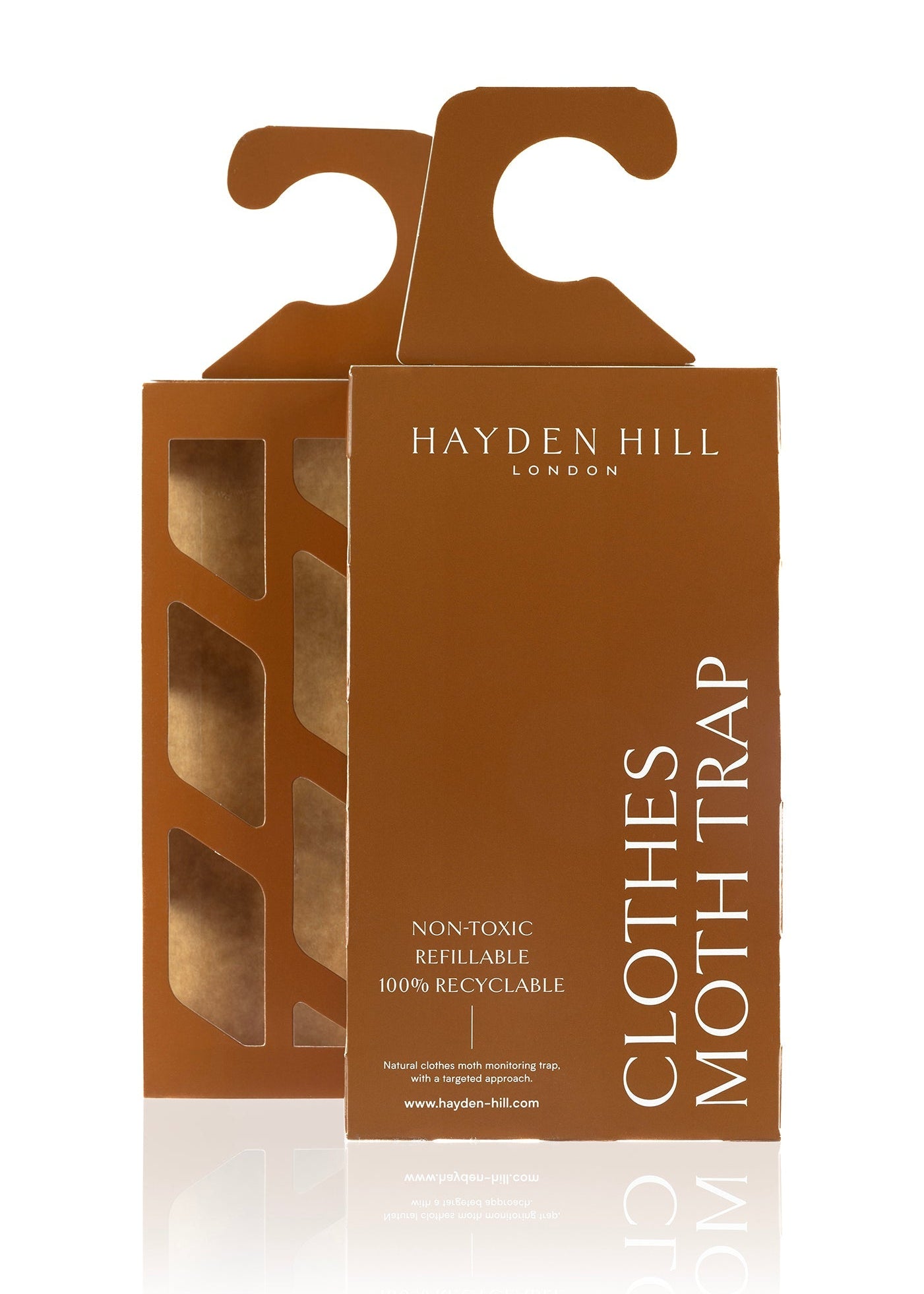 Hayden Hill Clothes Moth Trap in paper packaging on a white background