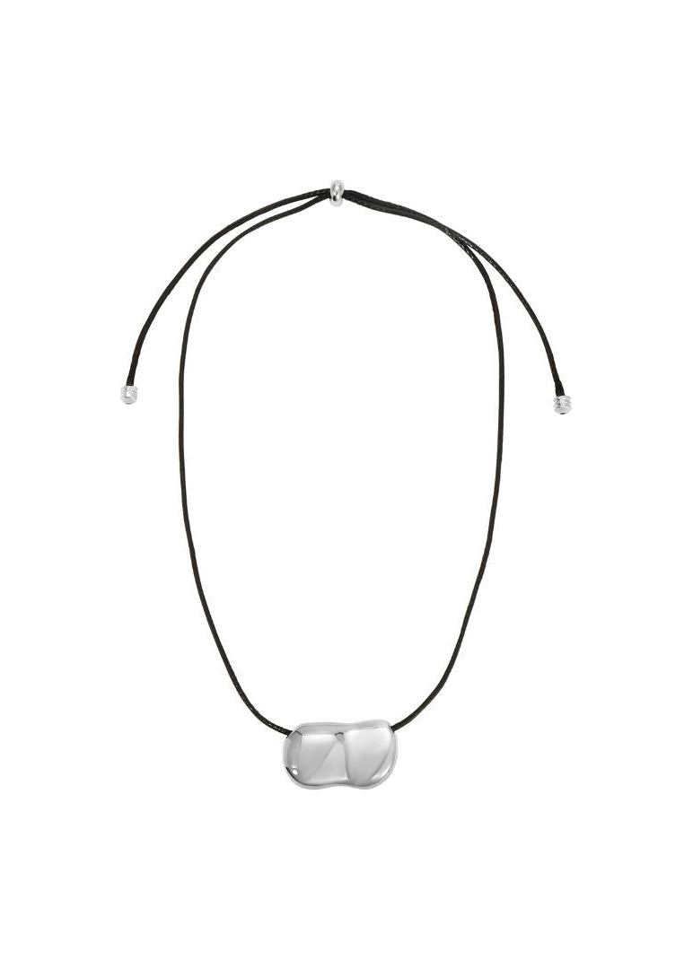 Necklace with a unique pendant on a white background