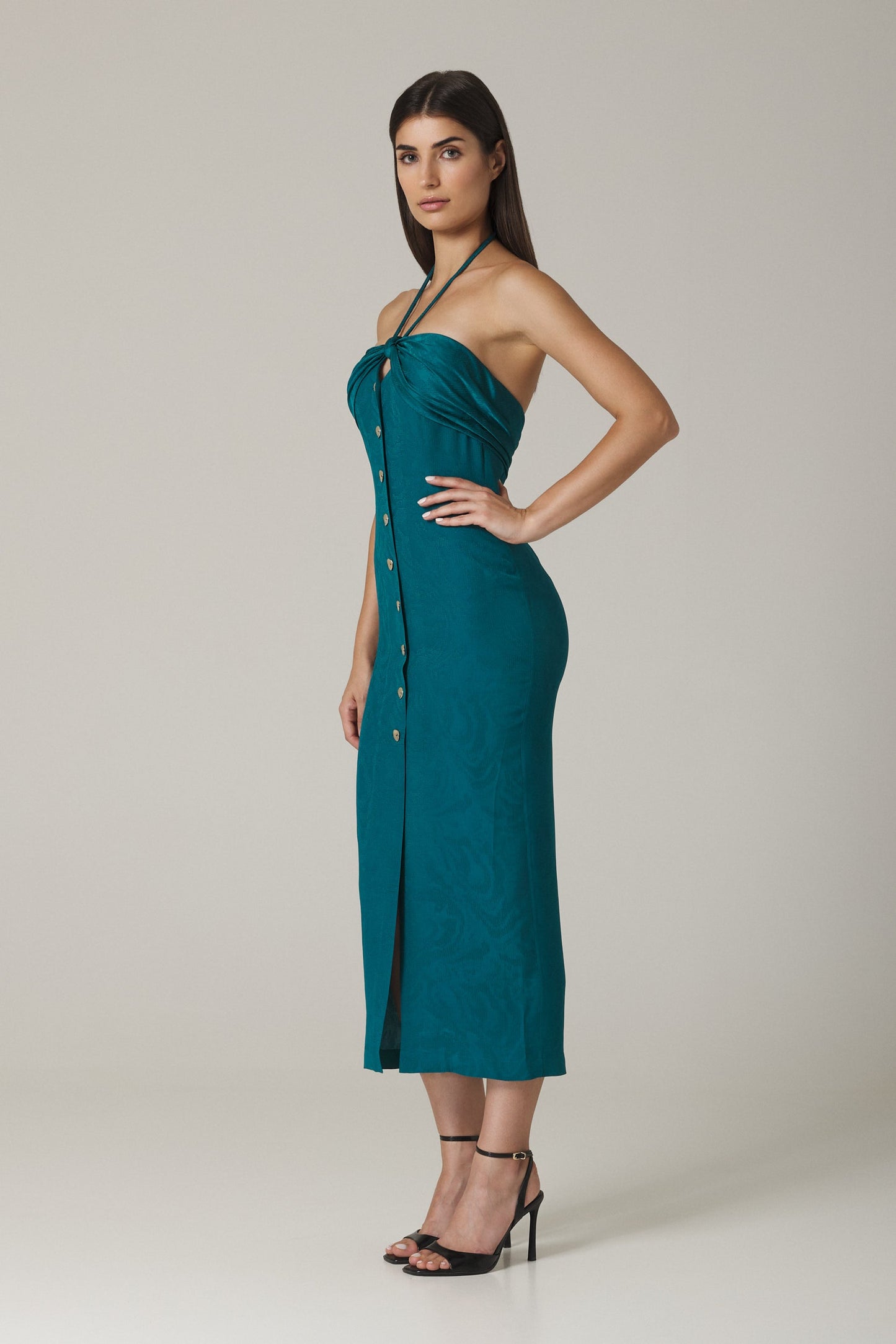 CHLOE STRAPLESS DRESS IN CAPRI BLUE 0 / CAPRI BLUE CHLOE STRAPLESS DRESS IN CAPRI BLUE 0 / CAPRI BLUE