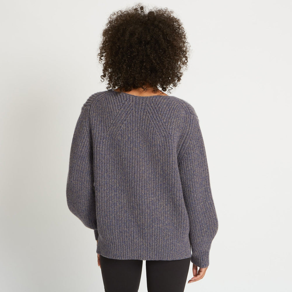 
                  
                    KAYA RIBBED PURE CASHMERE SWEATER IN COBALT STONE
                  
                