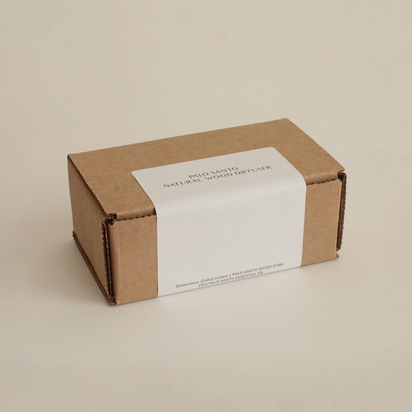 packaging of Palo Santo set 