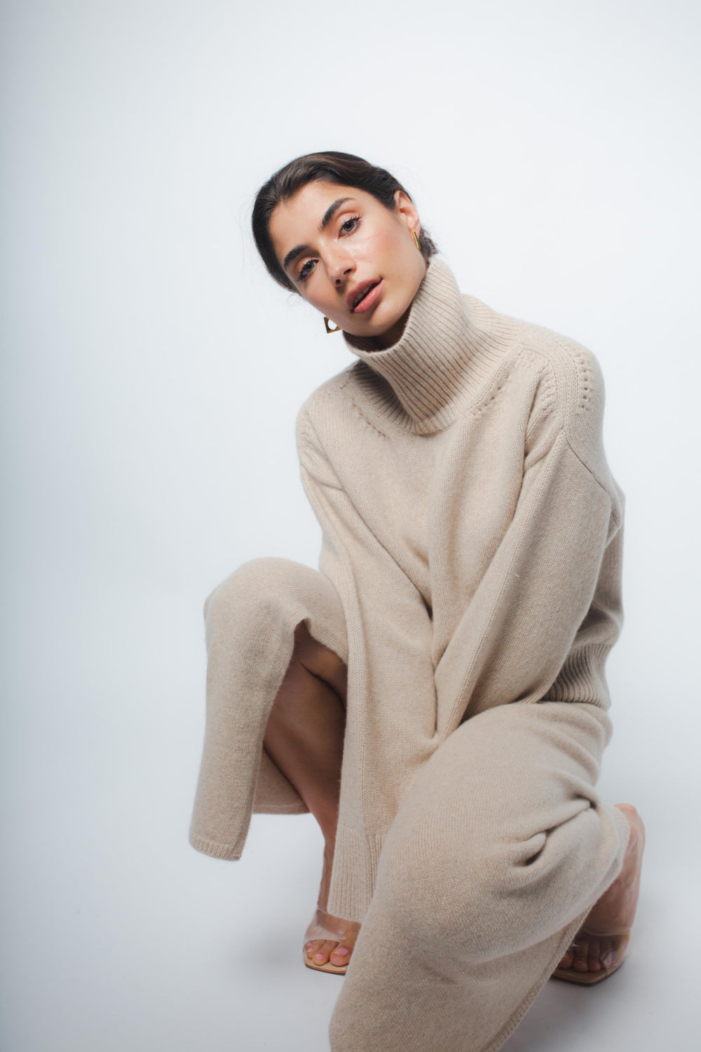 Oversize discount cashmere pullover