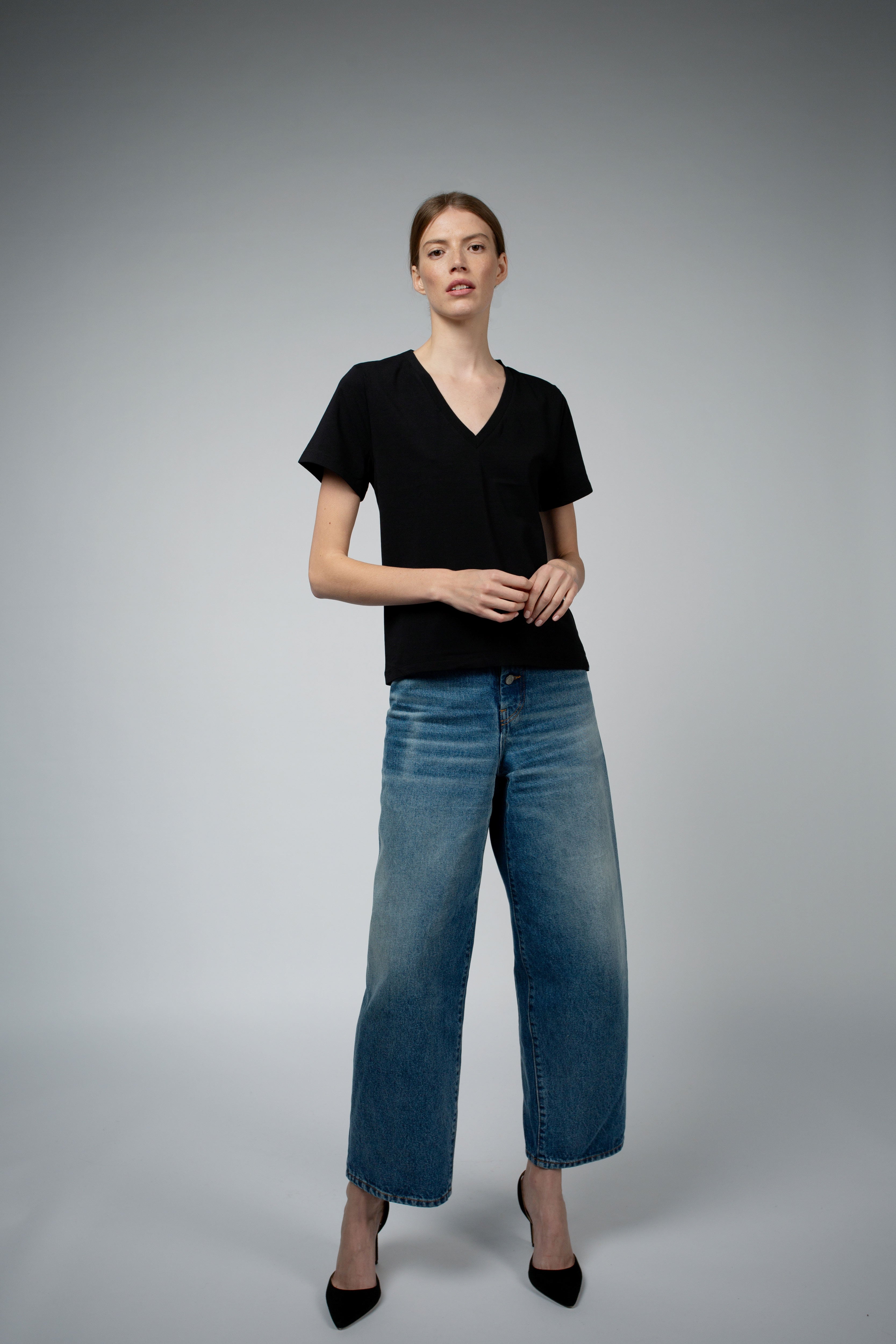 Côte Wide-Leg Jean | Banana Republic | Wide leg jeans outfit, Fashion, Wide  leg jean